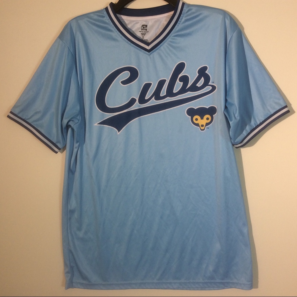 Cooperstown Collection Chicago Cubs Blue Shirt MLB